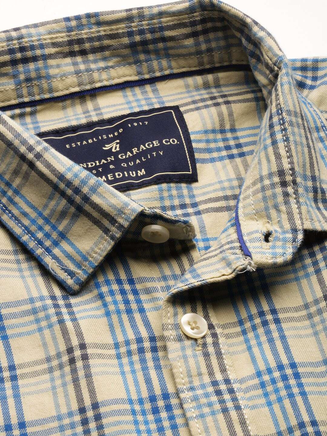 Shop Men Checks Shirt Online.