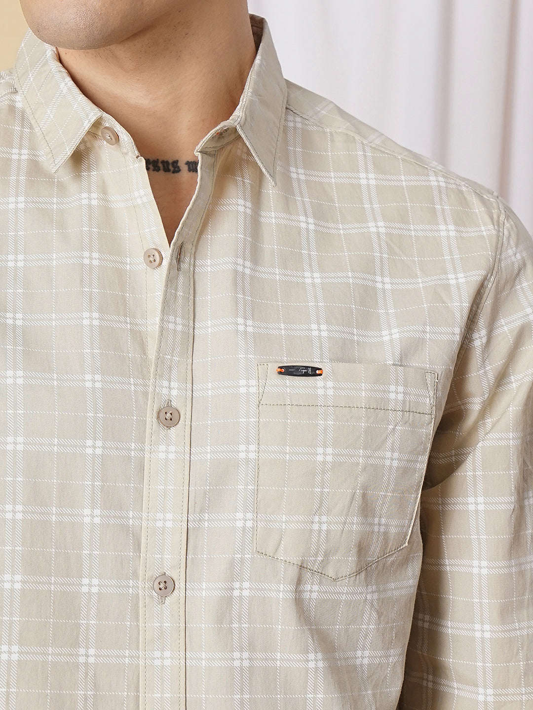 Shop Men Checks Shirt Online.