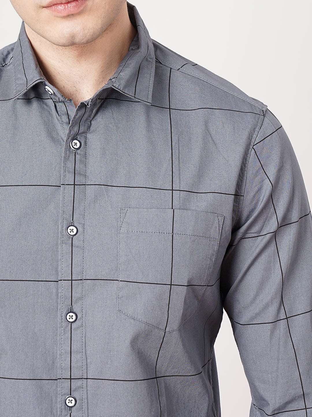 Shop Men Checks Shirt Online.