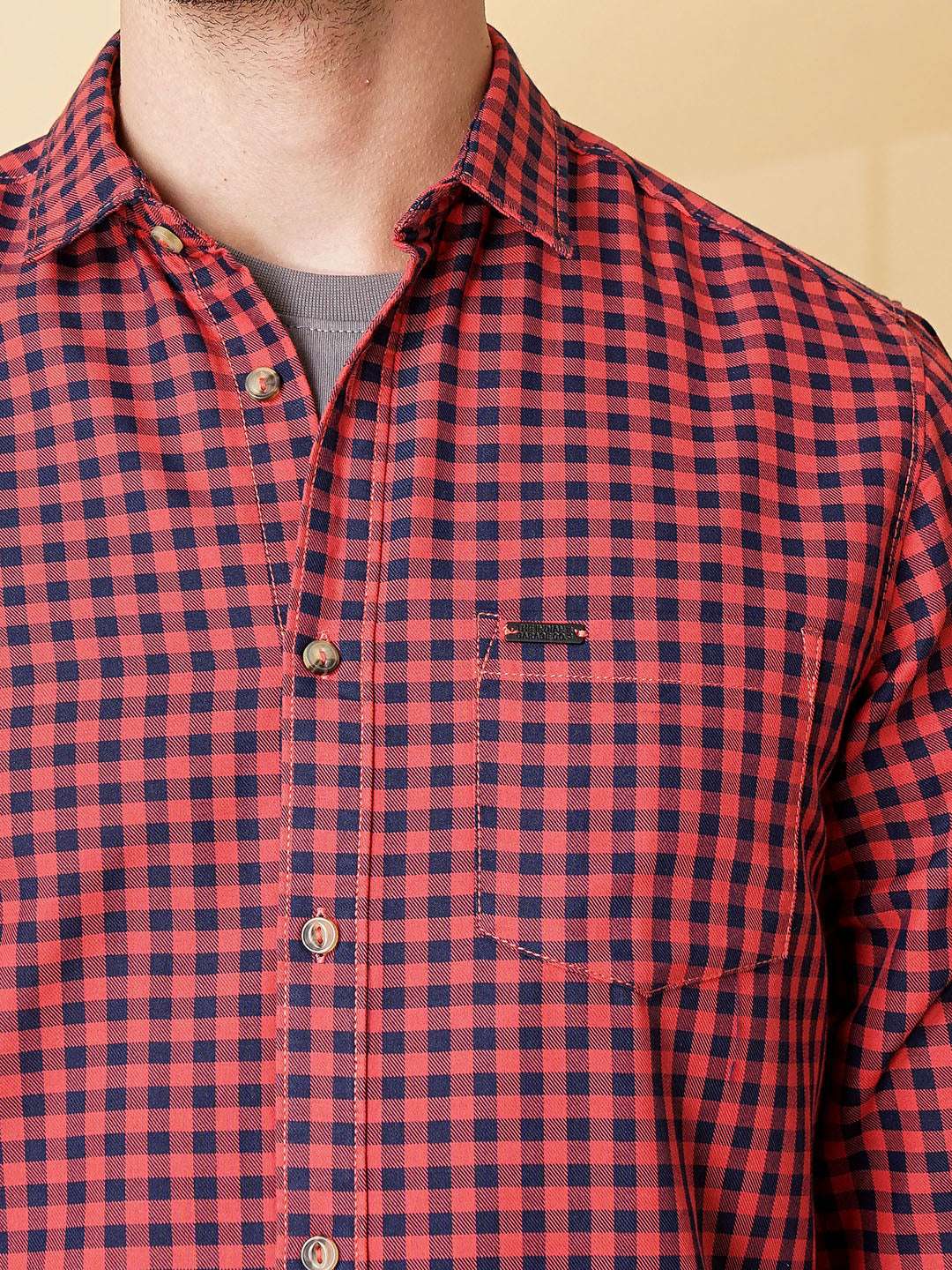 Shop Men Checks Shirt Online.