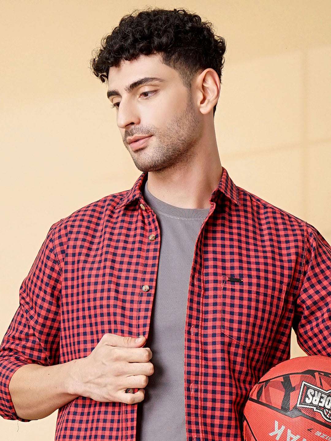 Shop Men Checks Shirt Online.