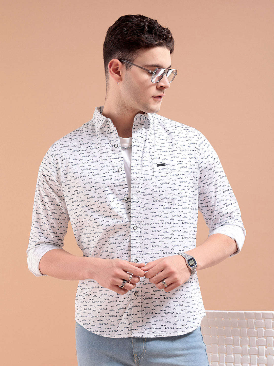 Shop Men Quirky Printed Shirt Online.