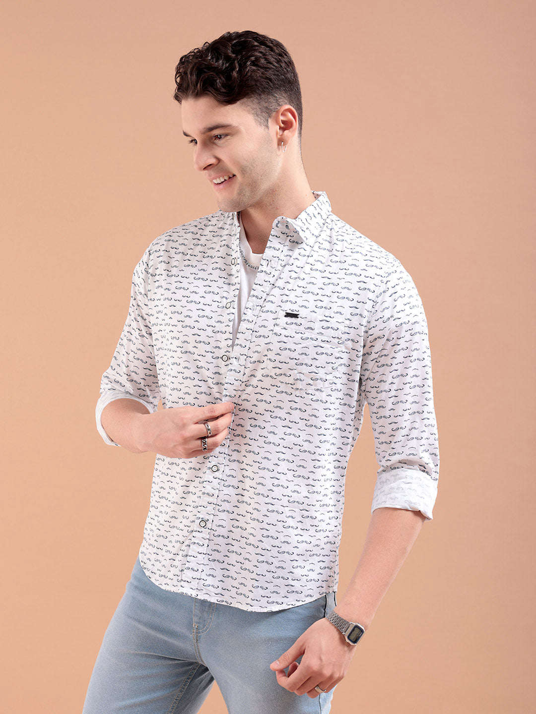 Shop Men Quirky Printed Shirt Online.