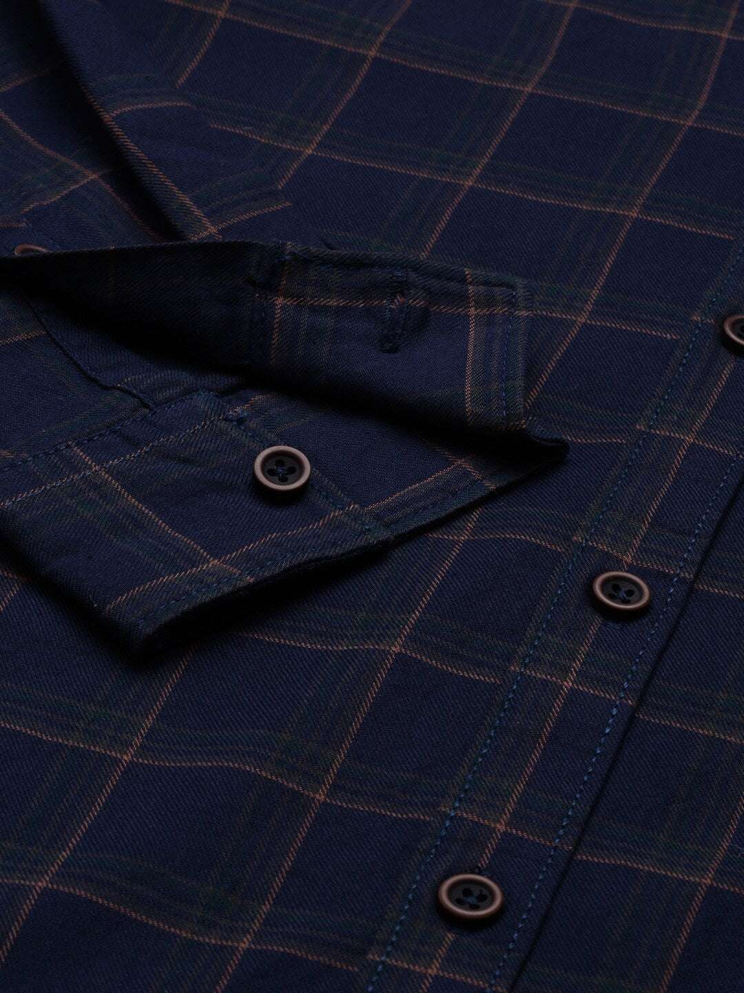 Shop Men Checked Shirt Online.