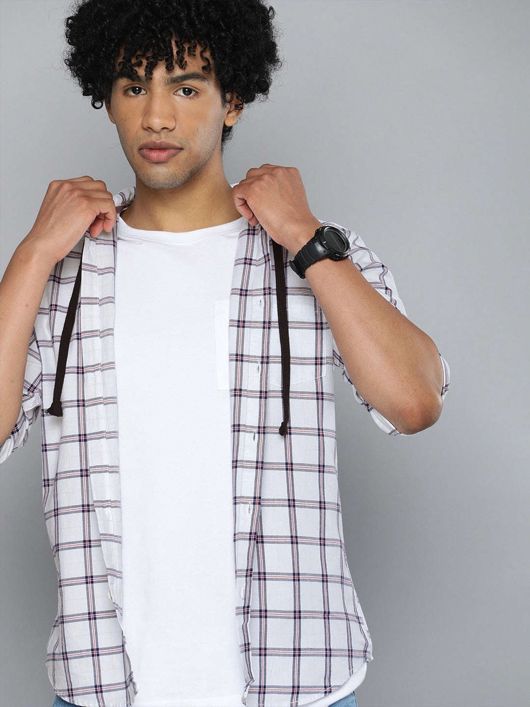 Shop Men Checks Shirt Online.