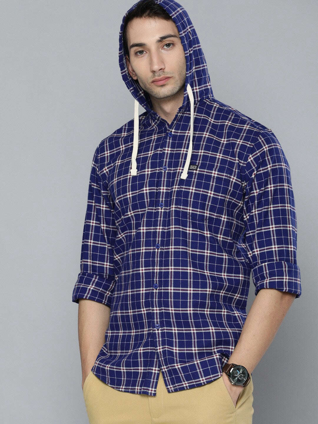 Shop Men Checks Shirt Online.