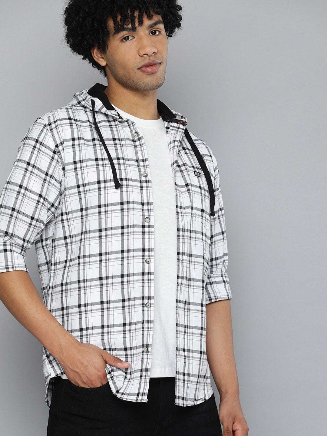 Shop Men Checks Shirt Online.