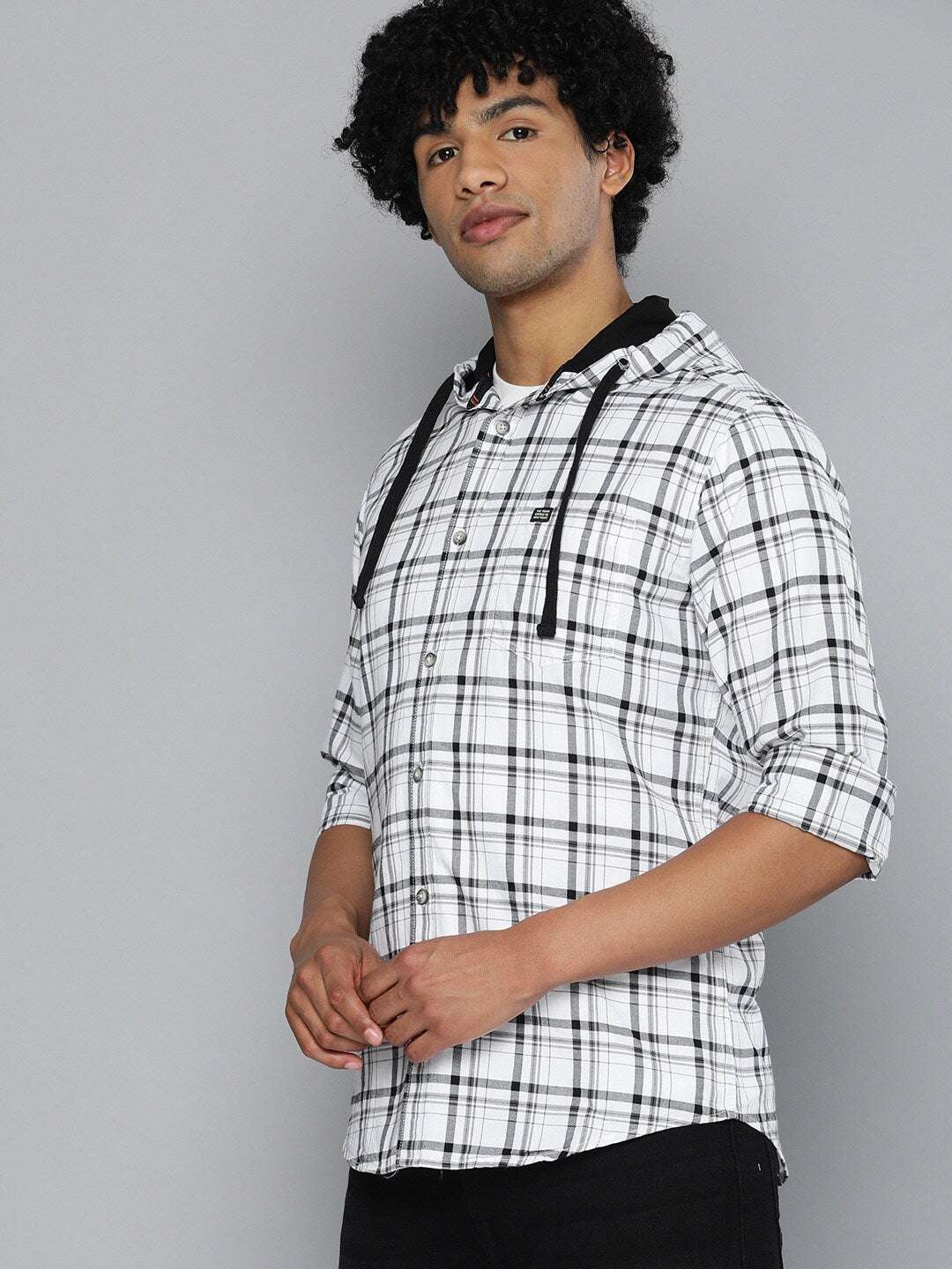 Shop Men Checks Shirt Online.