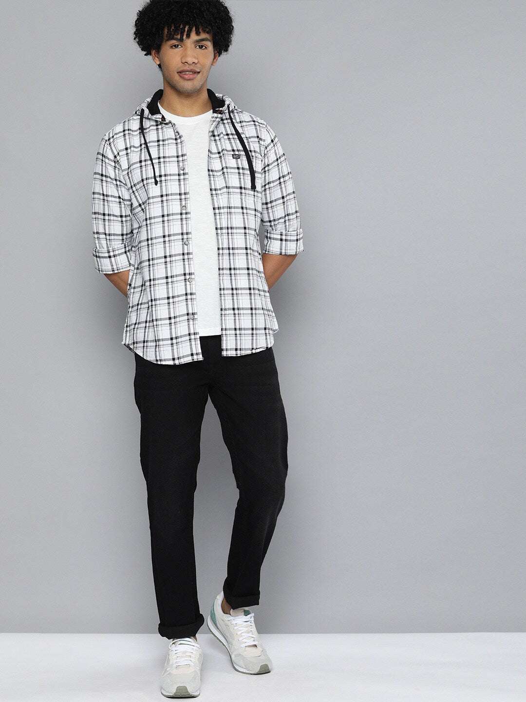 Shop Men Checks Shirt Online.