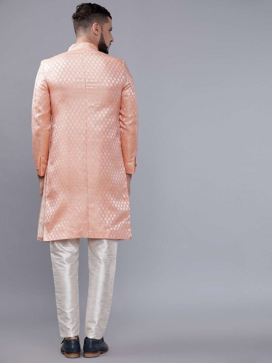 Shop Men Jacquard Sherwani Online.