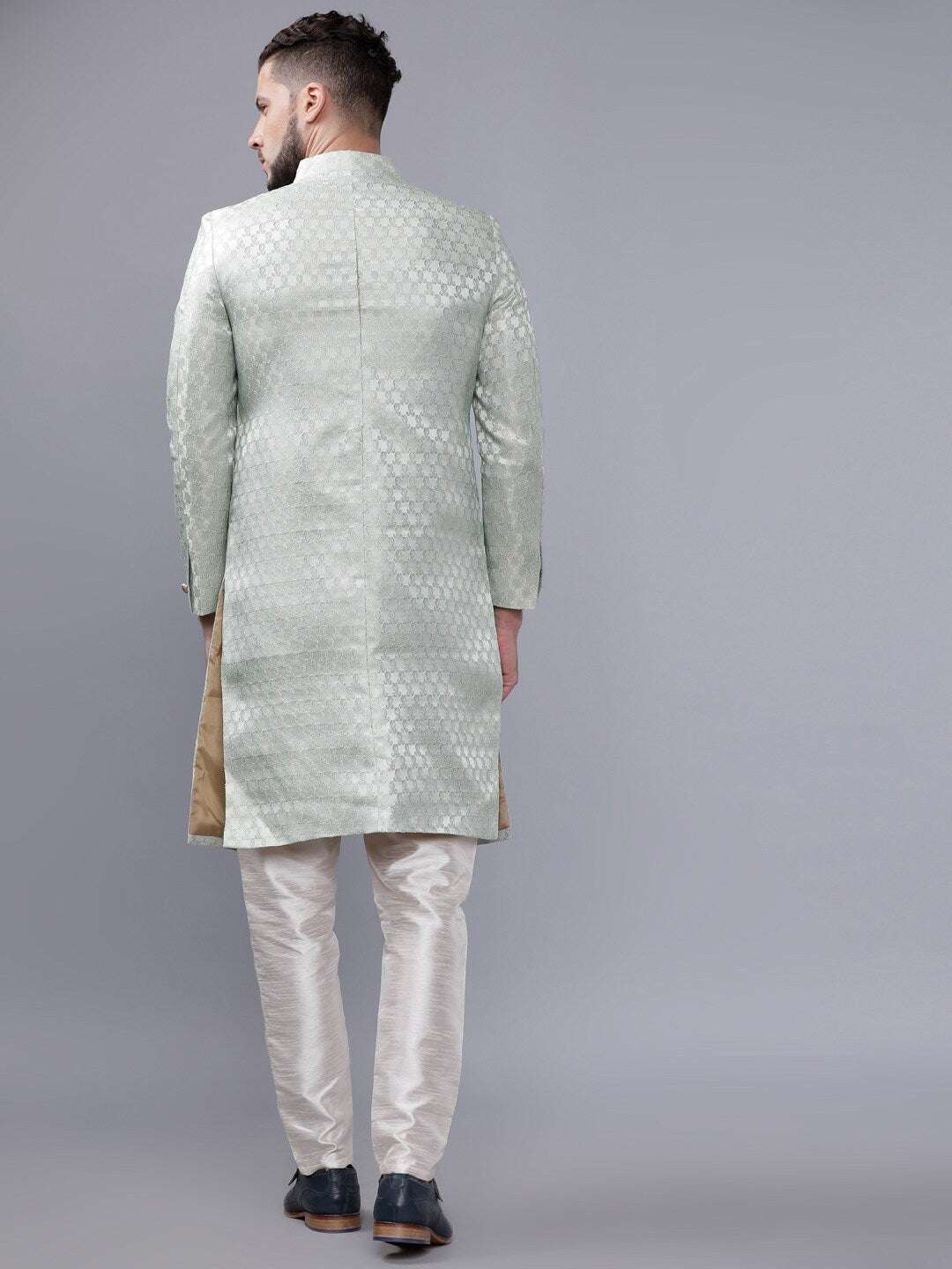 Shop Men Jacquard Sherwani Online.