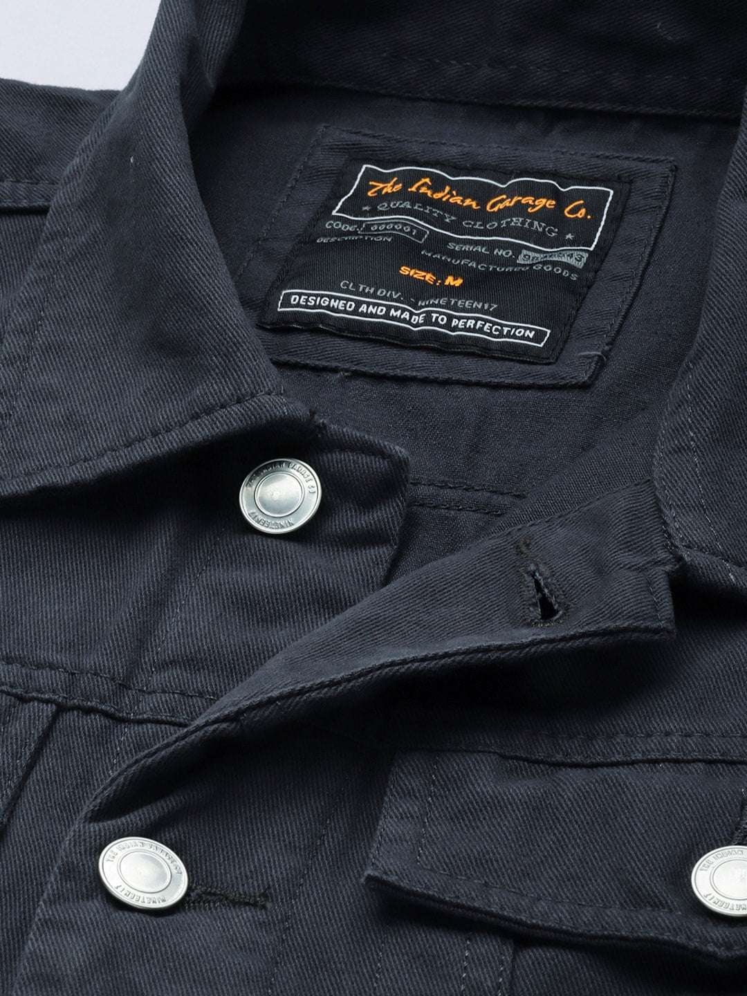 Shop Men Drill Trucker Jacket Online.