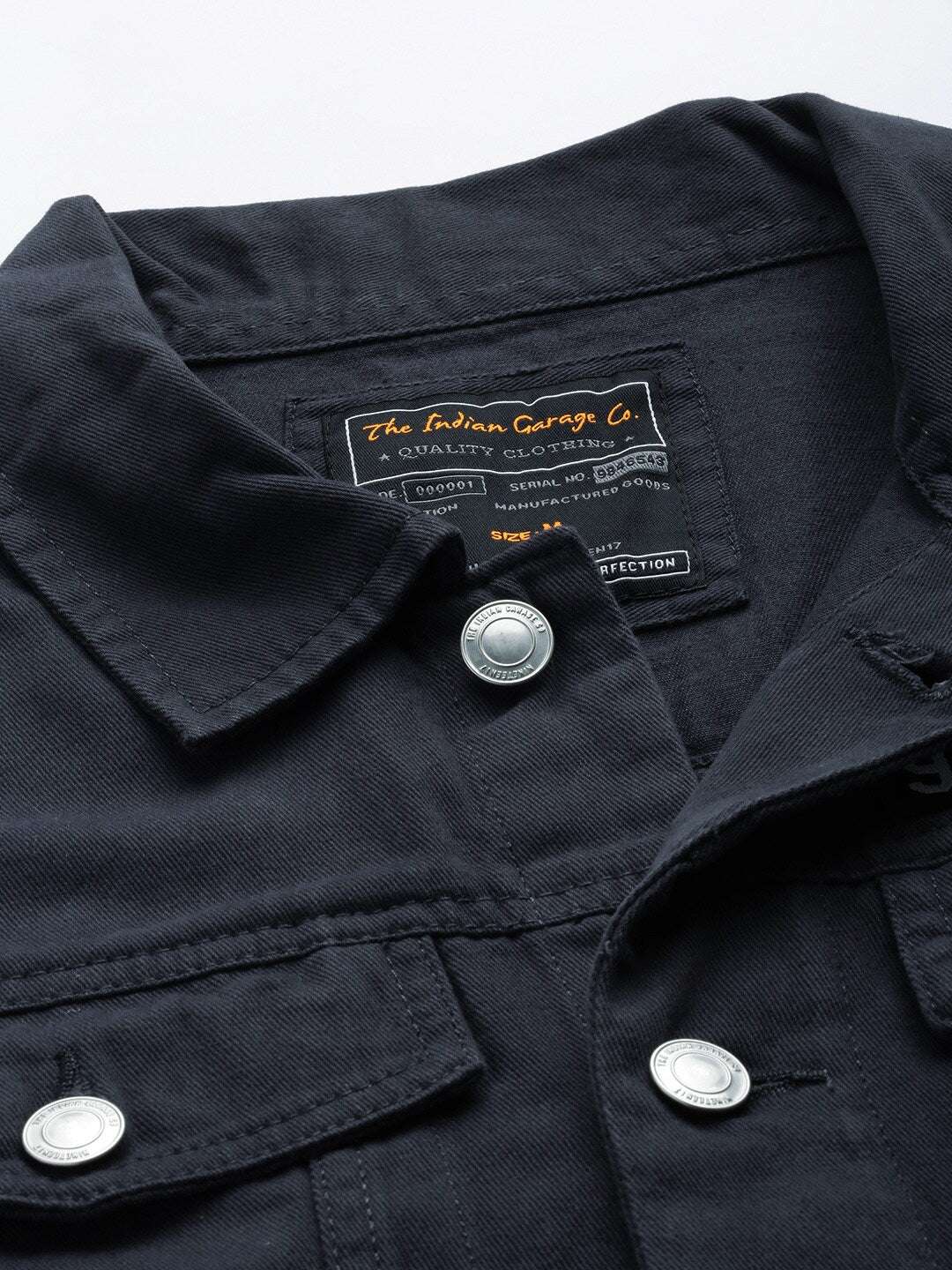 Shop Men Drill Trucker Jacket Online.