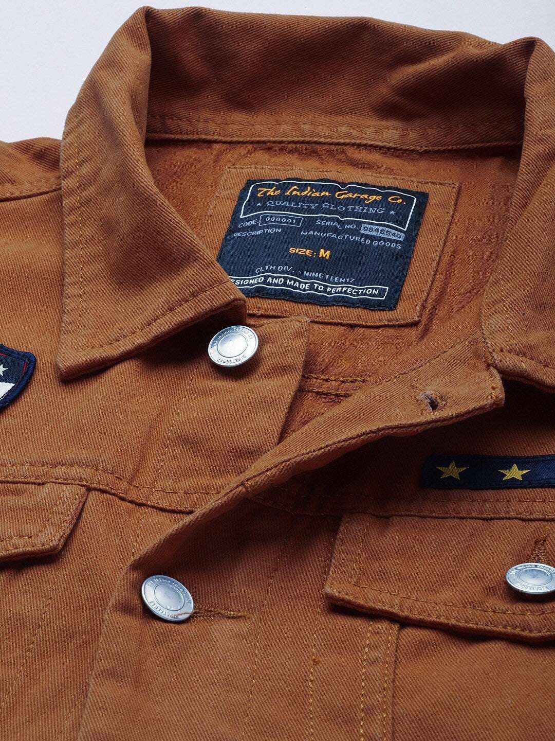 Shop Men Drill Trucker Jacket Online.