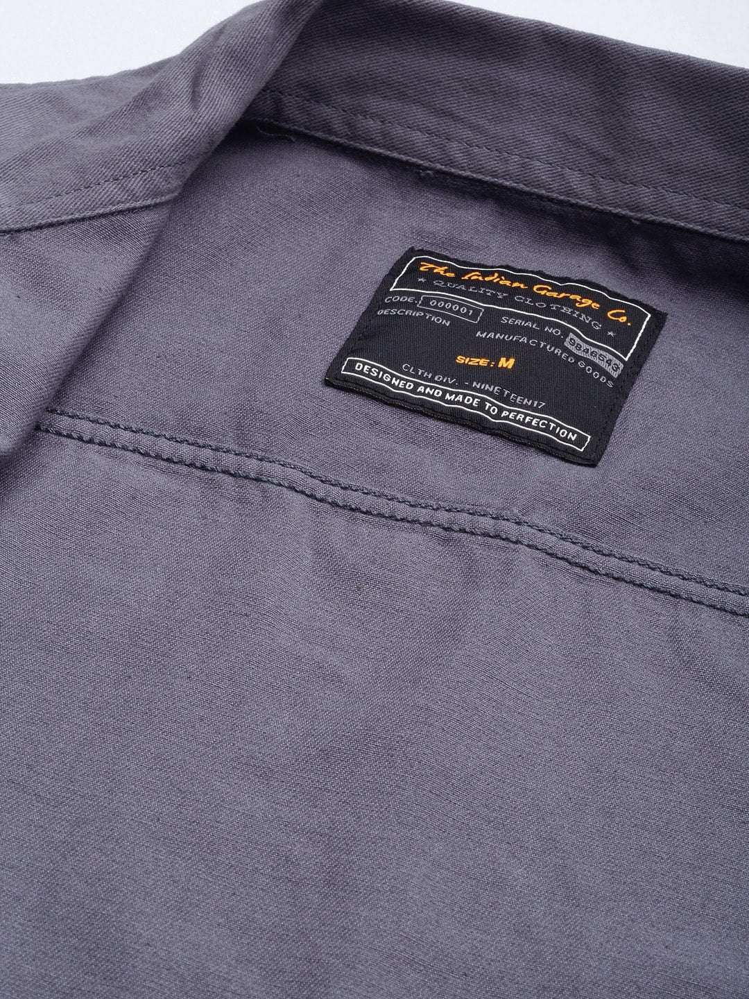 Shop Men Drill Trucker Jacket New_0621-DRJKT03-03-S Online 