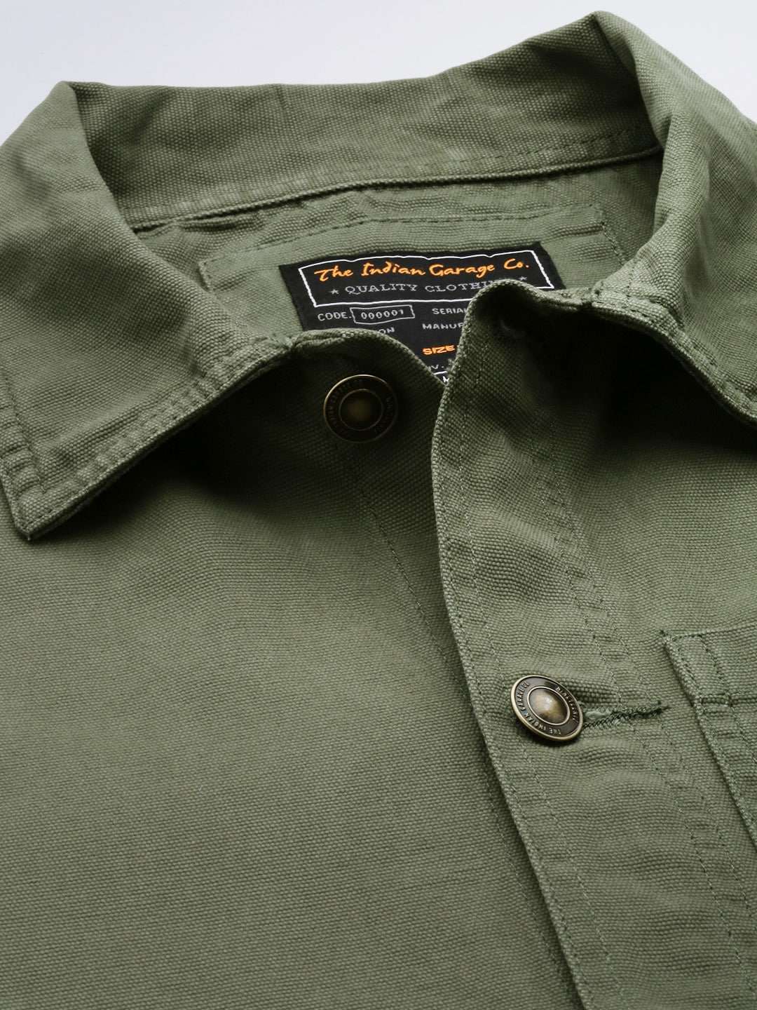 Shop Men Oxford Trucker Jacket Online.