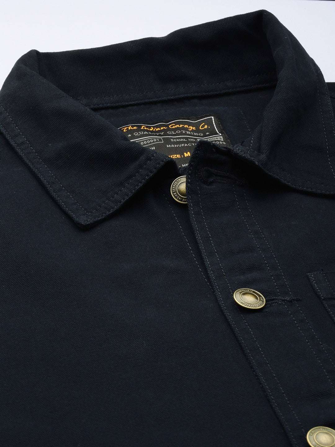 Shop Men Oxford Trucker Jacket Online.