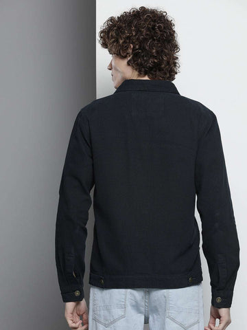 Shop Men Oxford Trucker Jacket Online.
