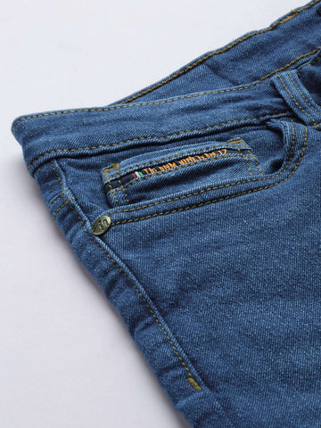 Shop Men G-Noah Distress Boot Cut Fit Jeans Online.