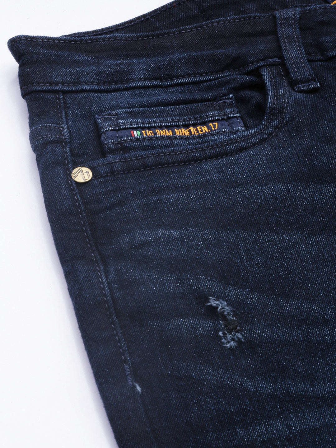 Shop Men G-Noah Distress Boot Cut Fit Jeans Online.