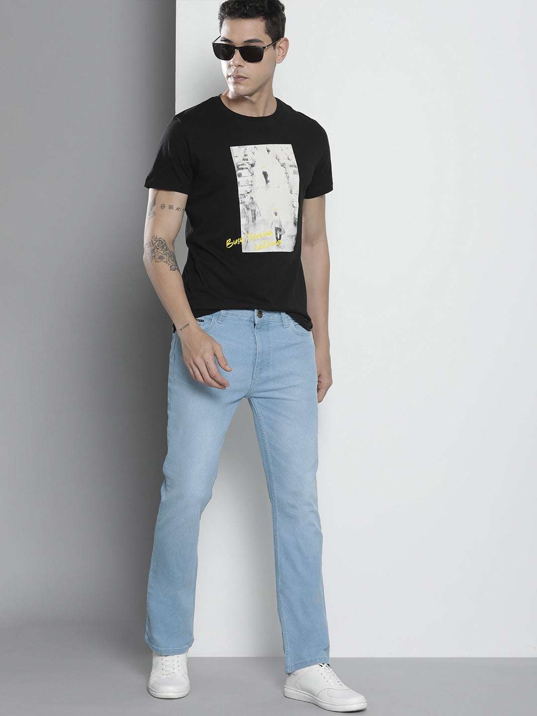 Shop Men Boot Cut Jeans Online.