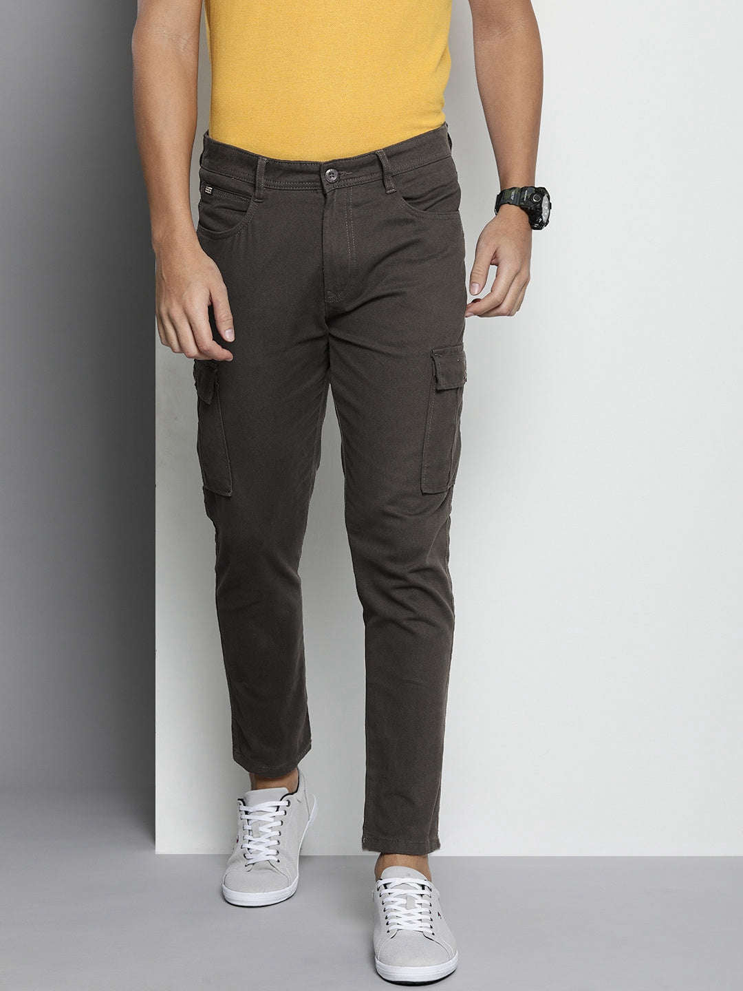 Shop Men Five Pocket Cargo Pant Pant Online.