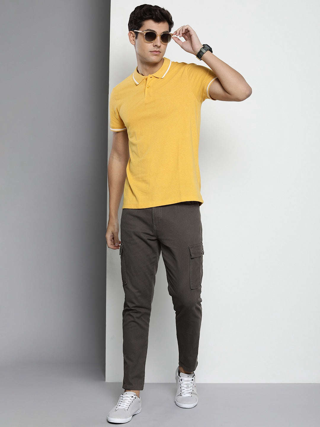 Shop Men Five Pocket Cargo Pant Pant Online.