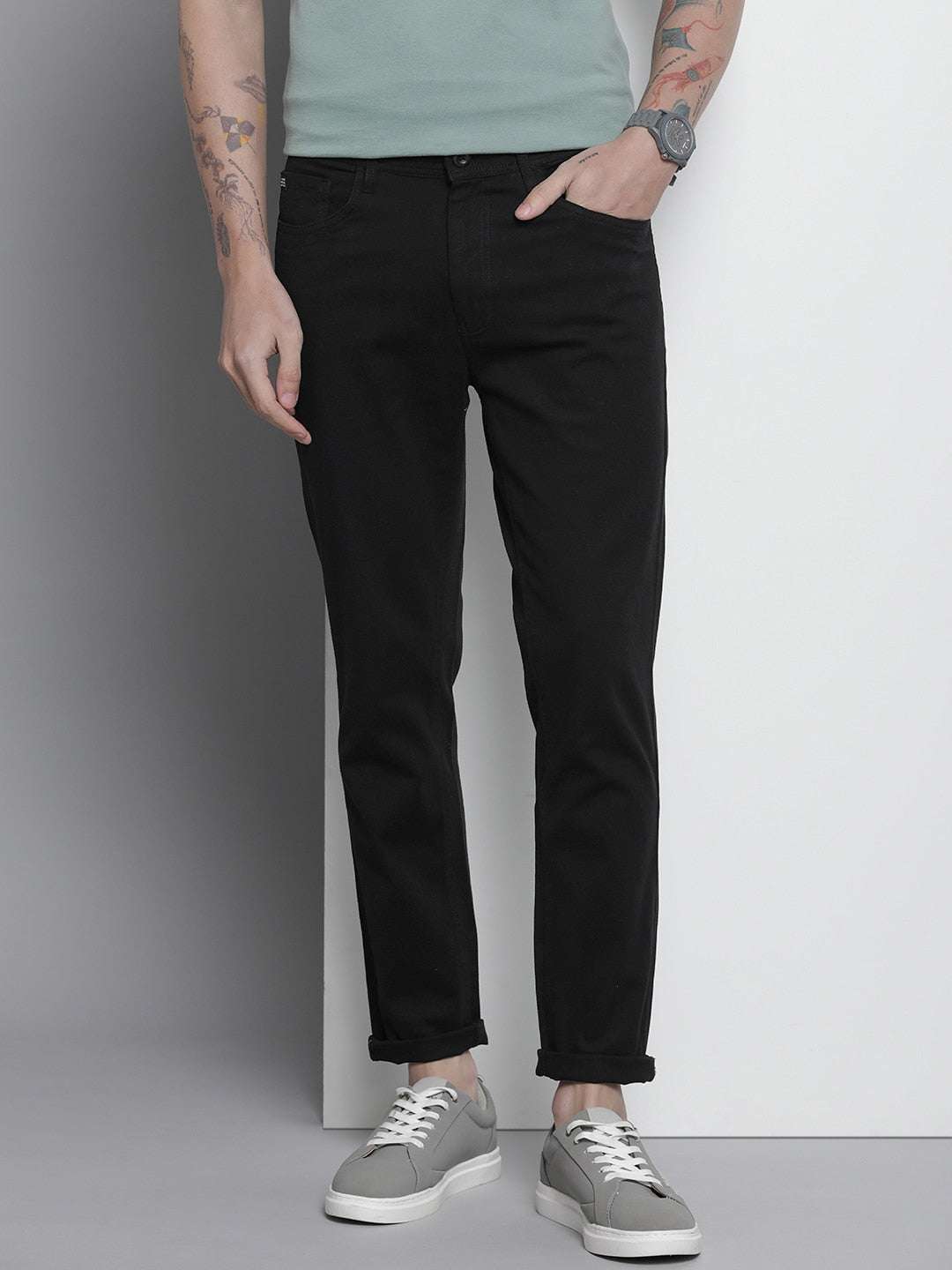 Shop Men Five Pocket Chino Online.