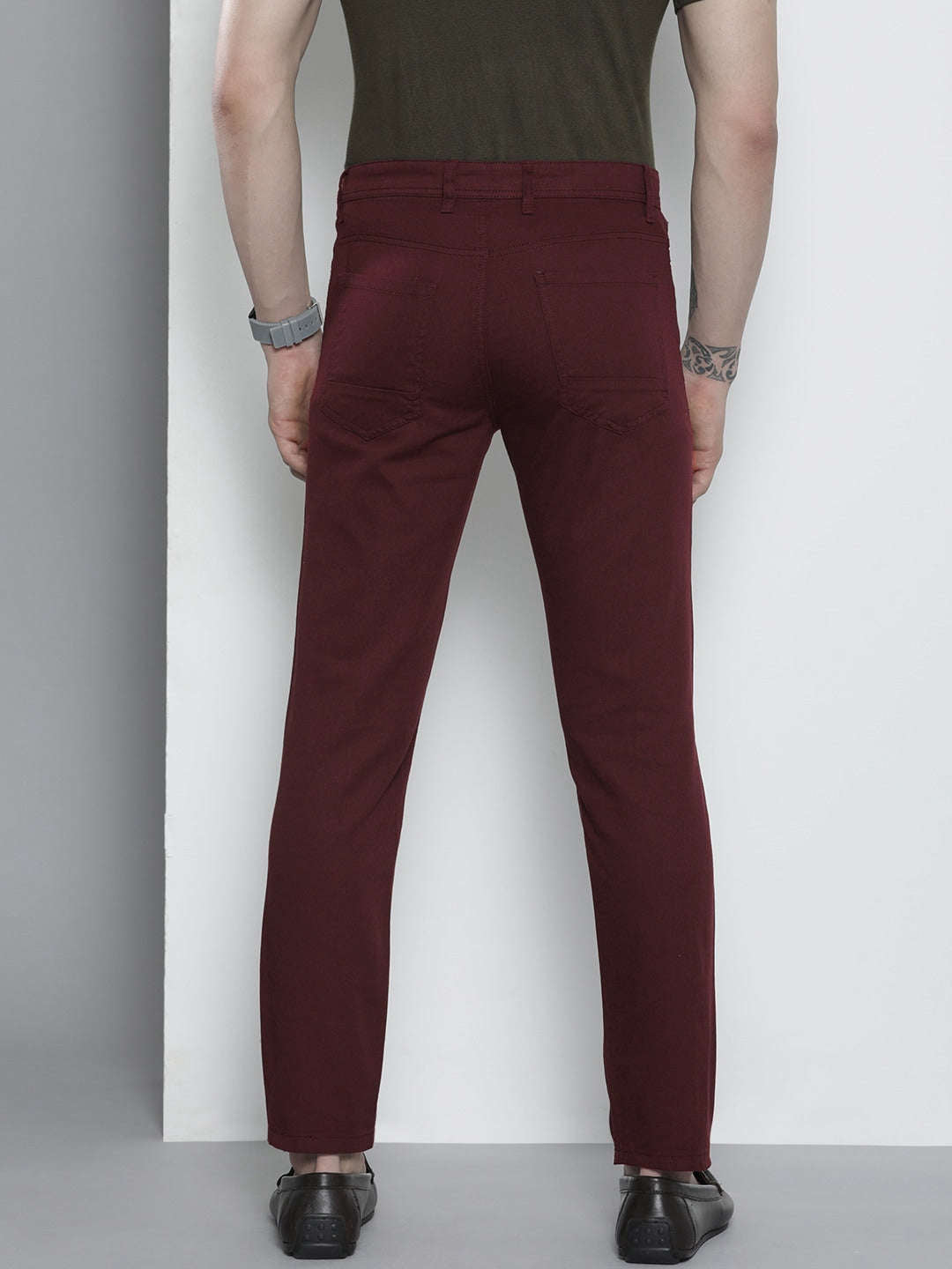 Shop Men Five Pocket Chino Online.