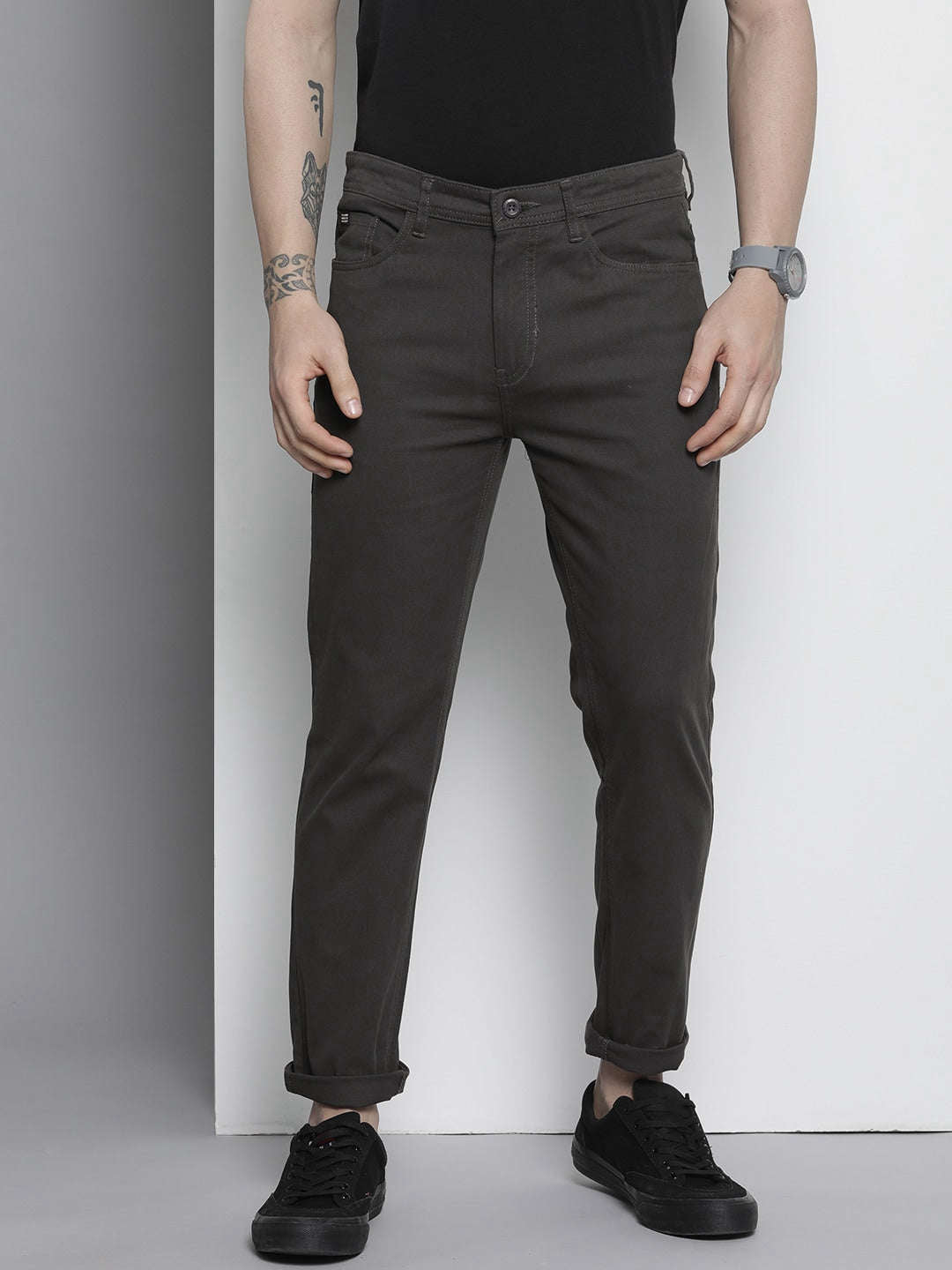 Shop Men Five Pocket Chino Online.