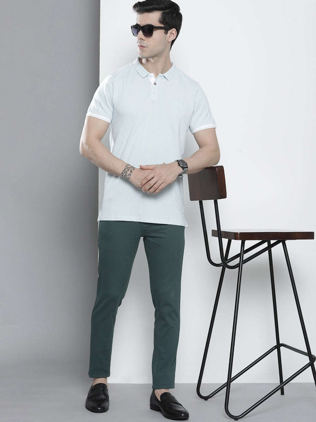 Shop Men Five Pocket Chino Online.