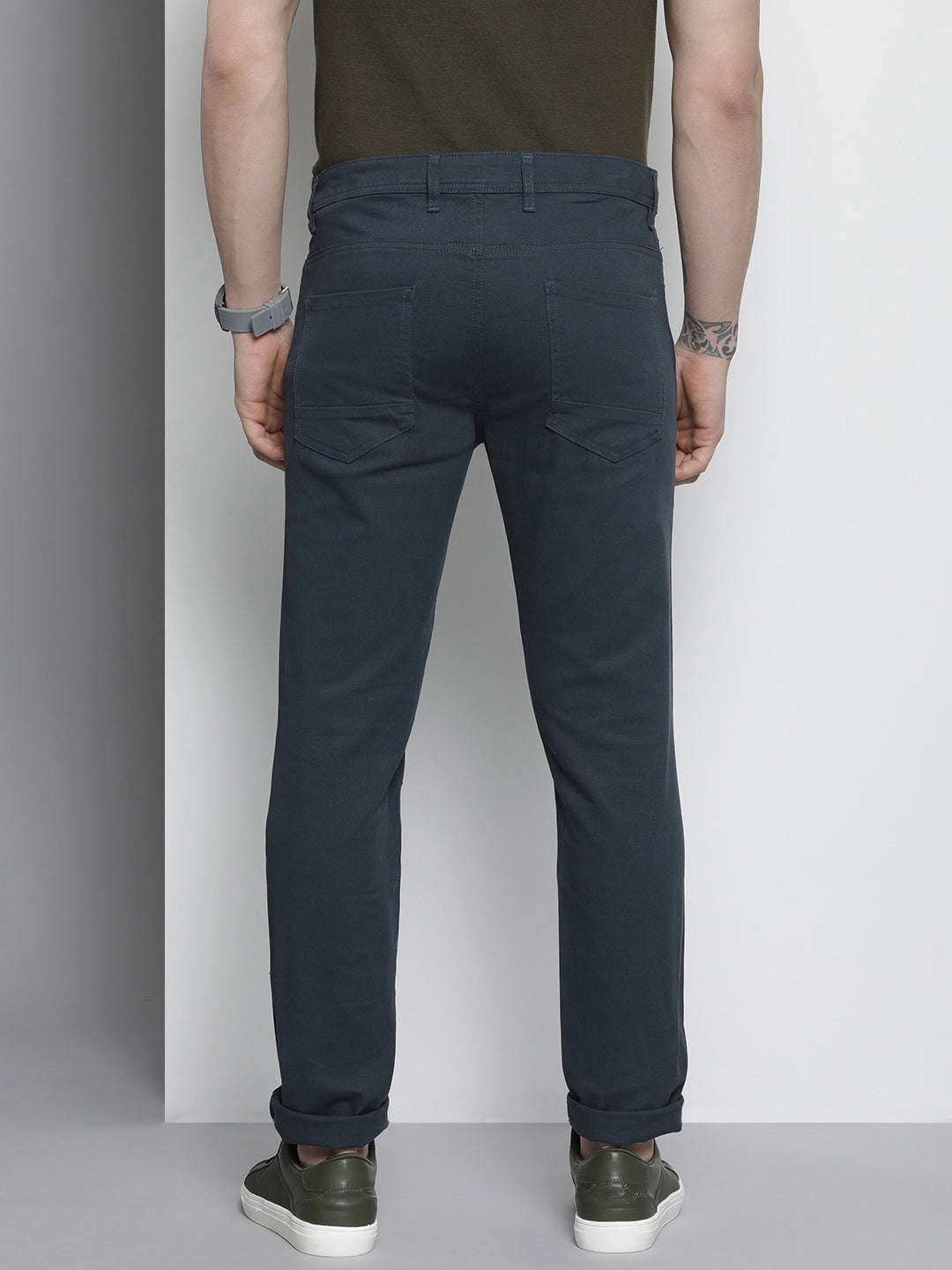 Shop Men Five Pocket Chino Online.