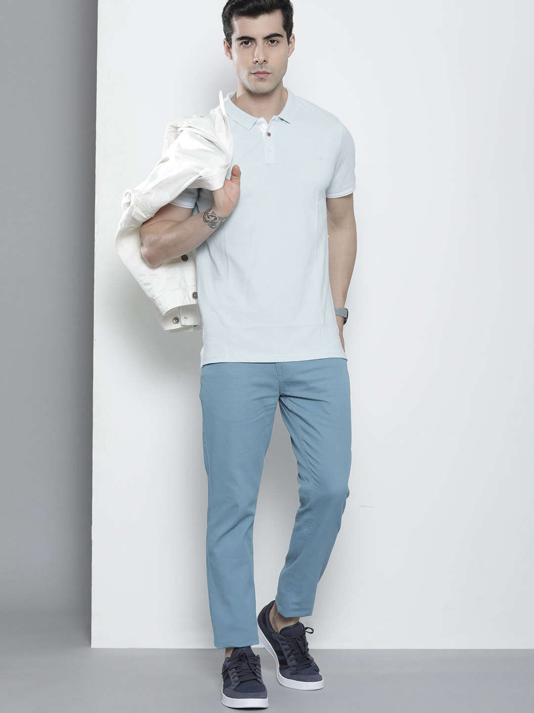 Shop Men Five Pocket Chino Online.