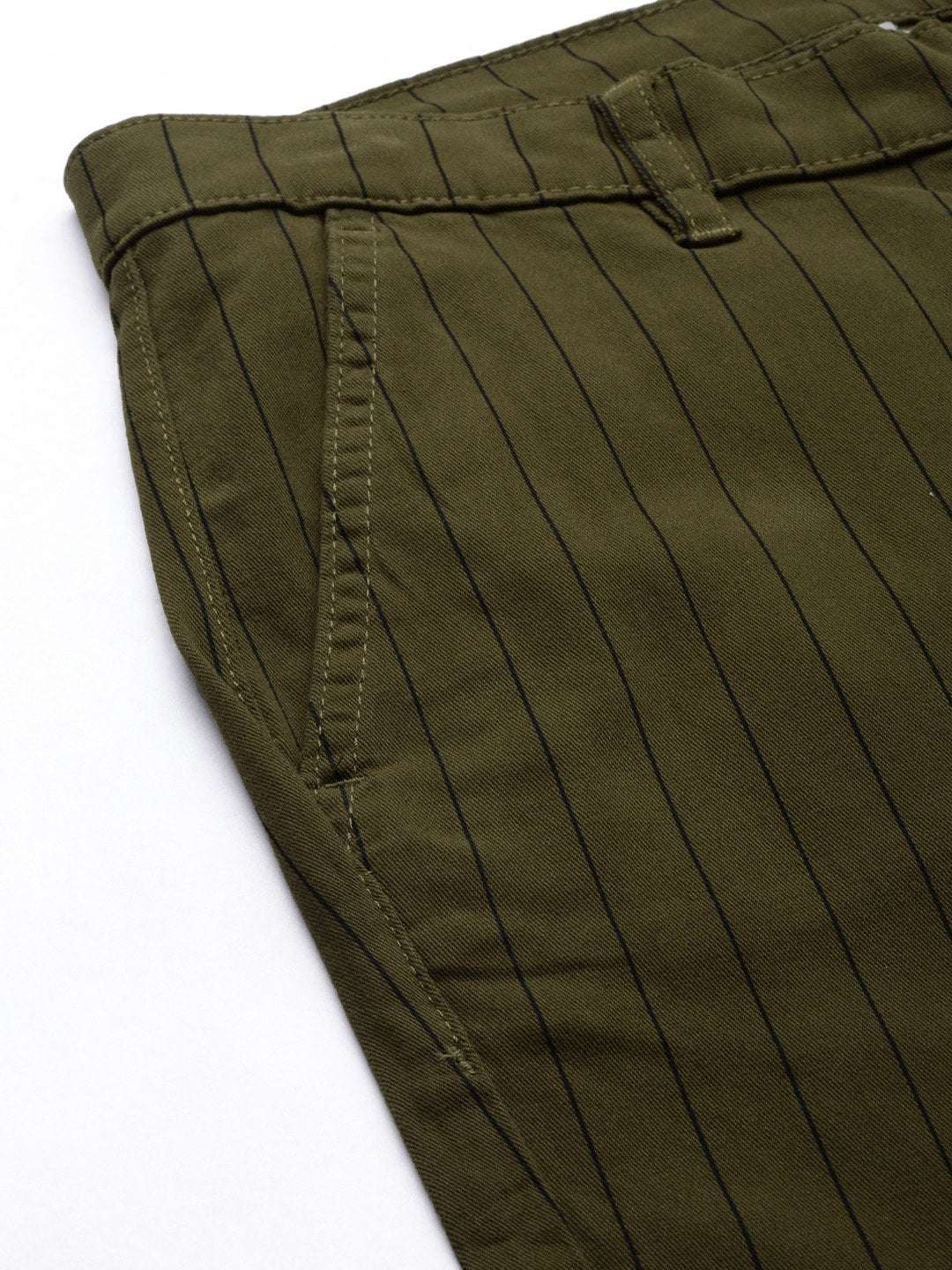 Shop Men Striped Chino Pants Online.