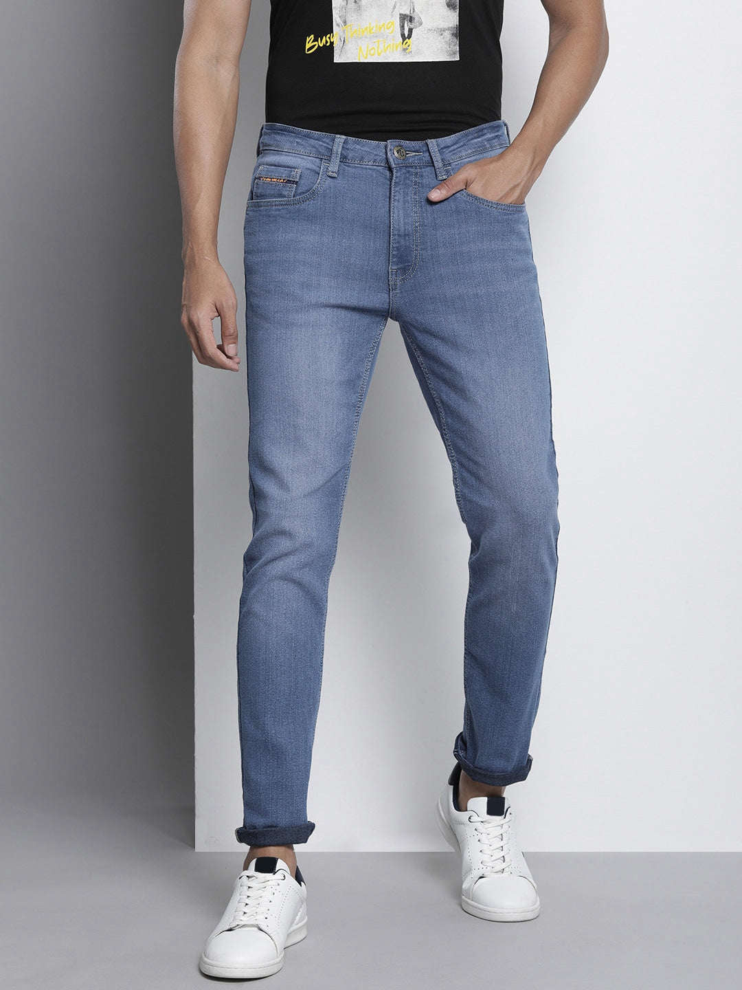 Shop Men Clean Look Skinny Jeans Online.