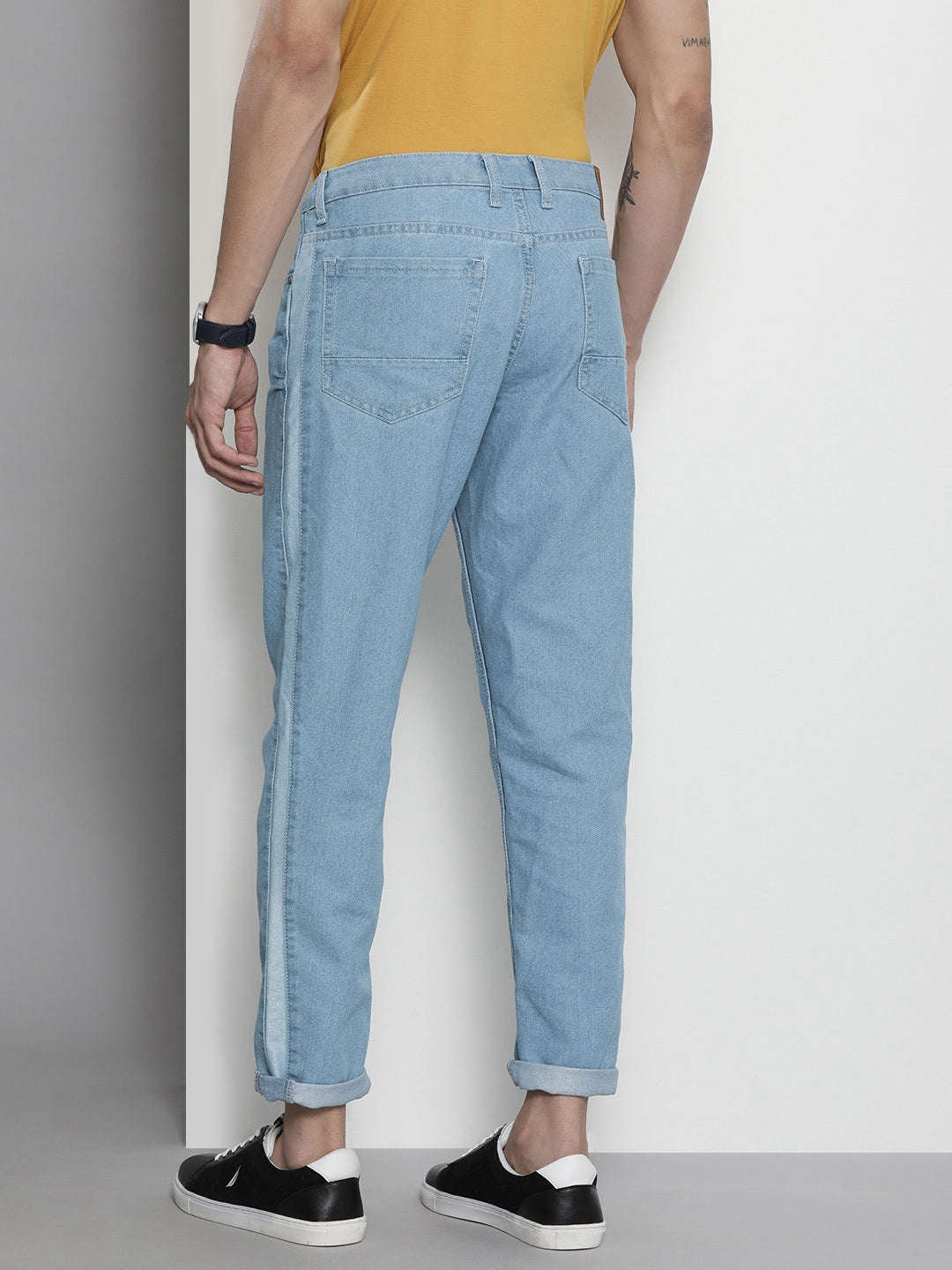 Shop Men Dad Fit Jeans Online.