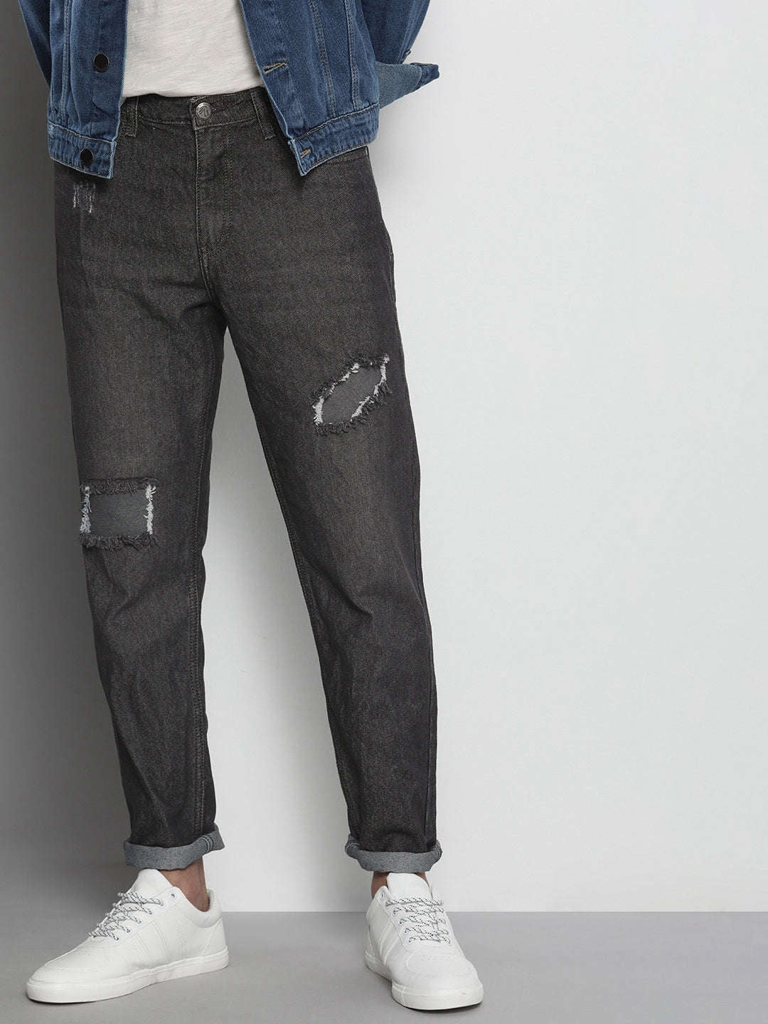 Shop Men Dad Fit Jeans Online.