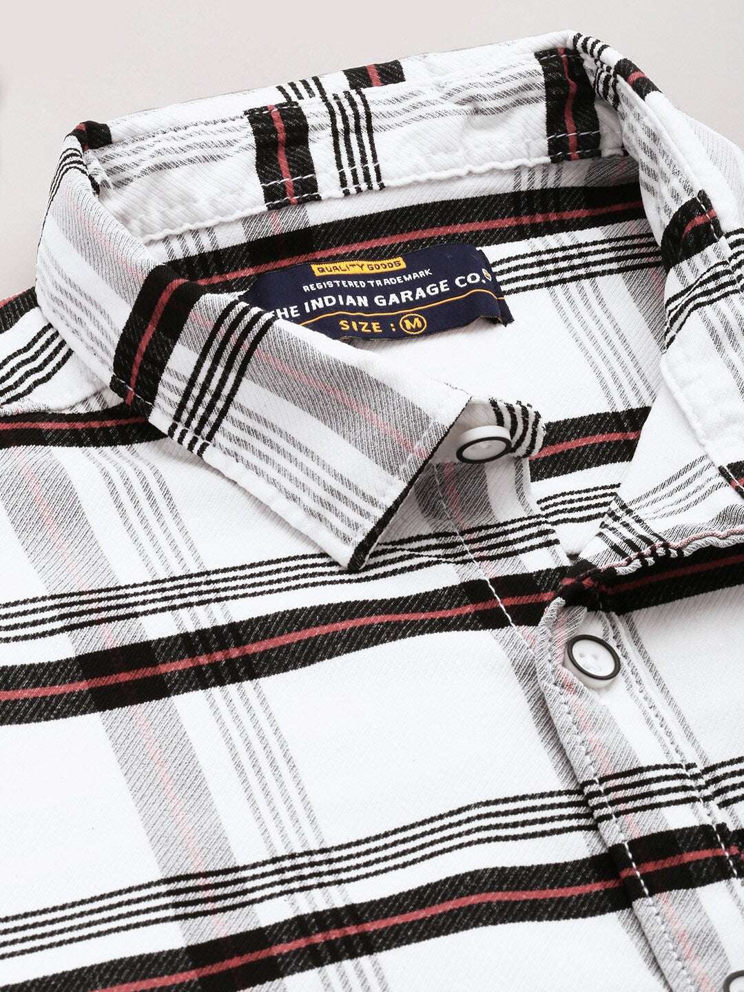 Shop Men Checked Shirt Online.