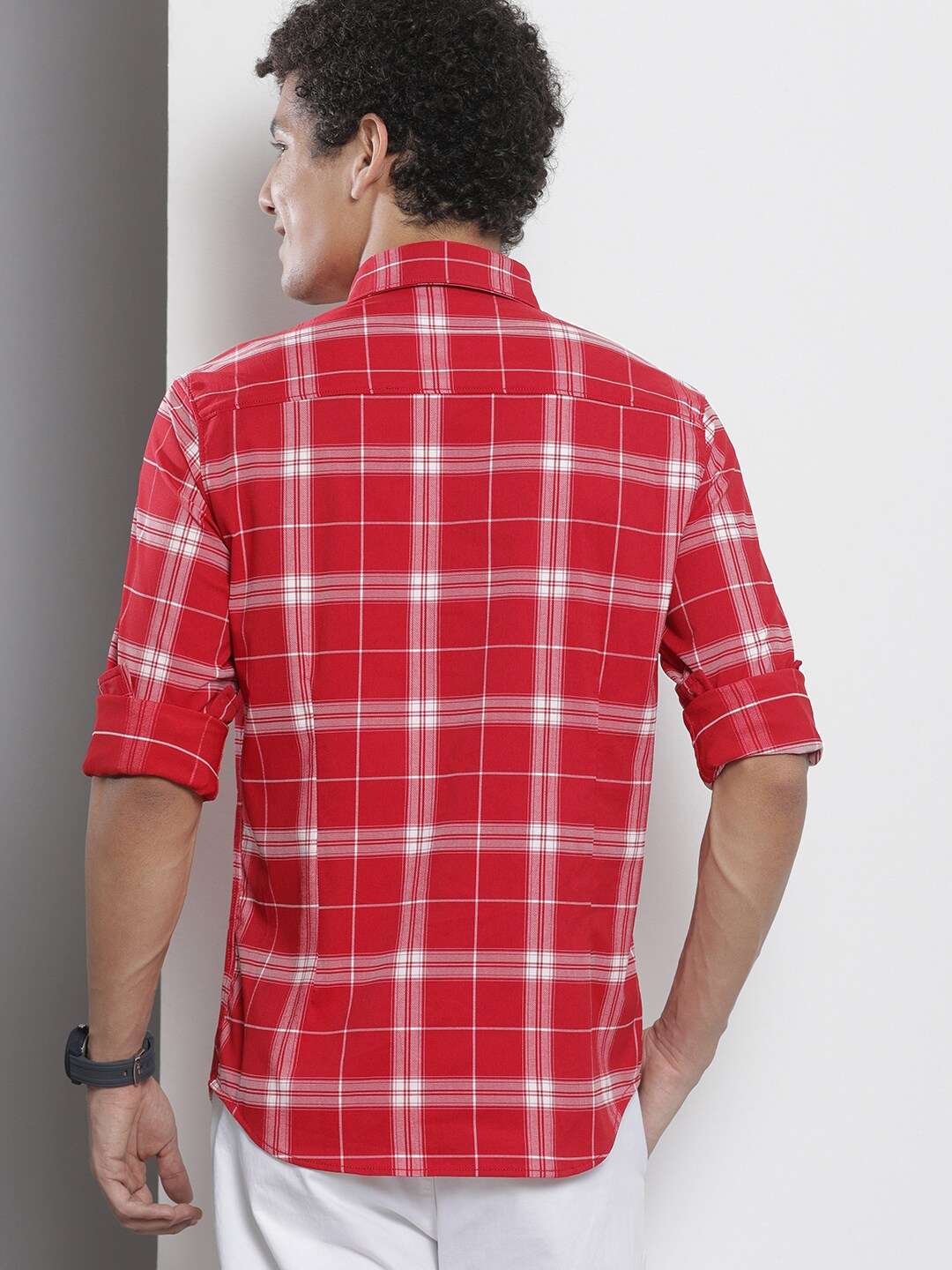 Shop Men Checkered Shirt Online.