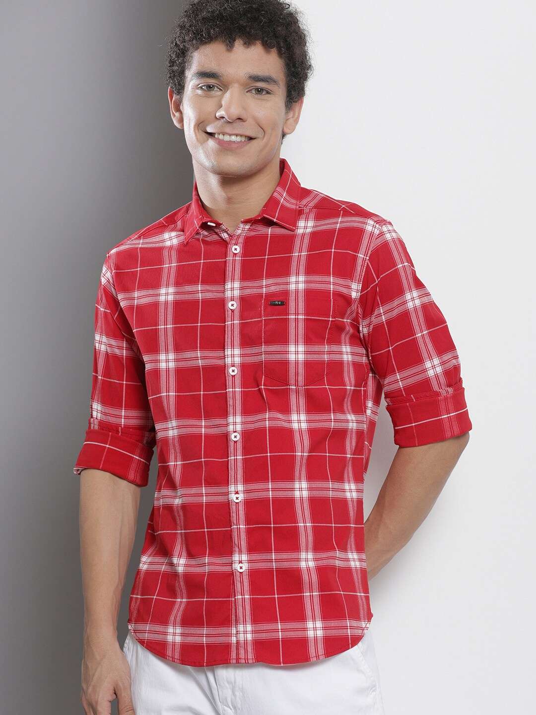 Shop Men Checkered Shirt Online.