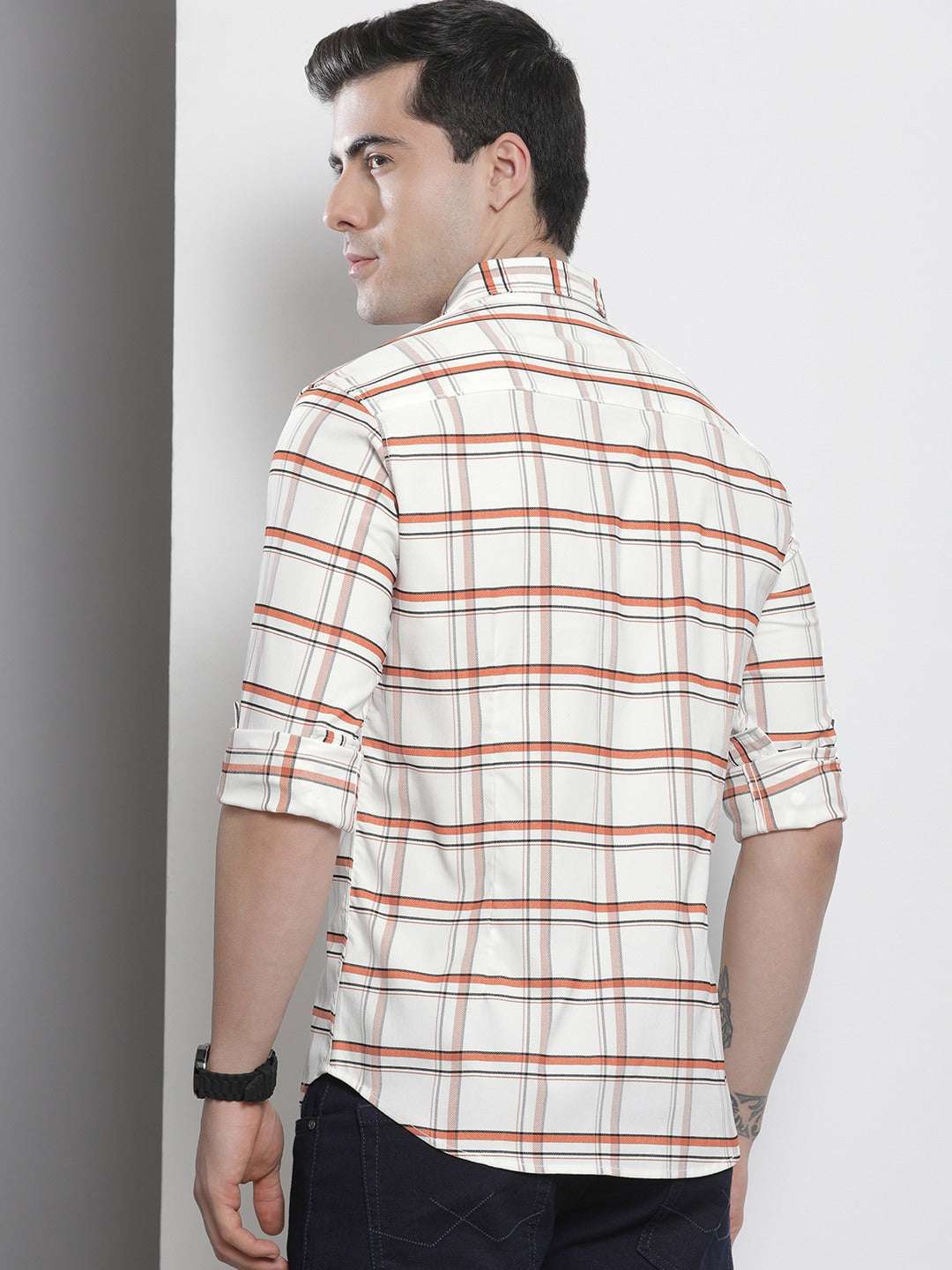 Shop Men Check Shirt Online.