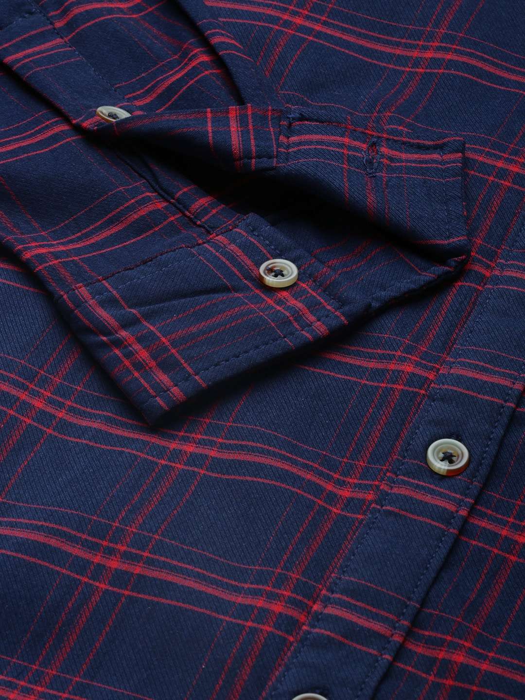 Shop Men Checked Shirt Online.