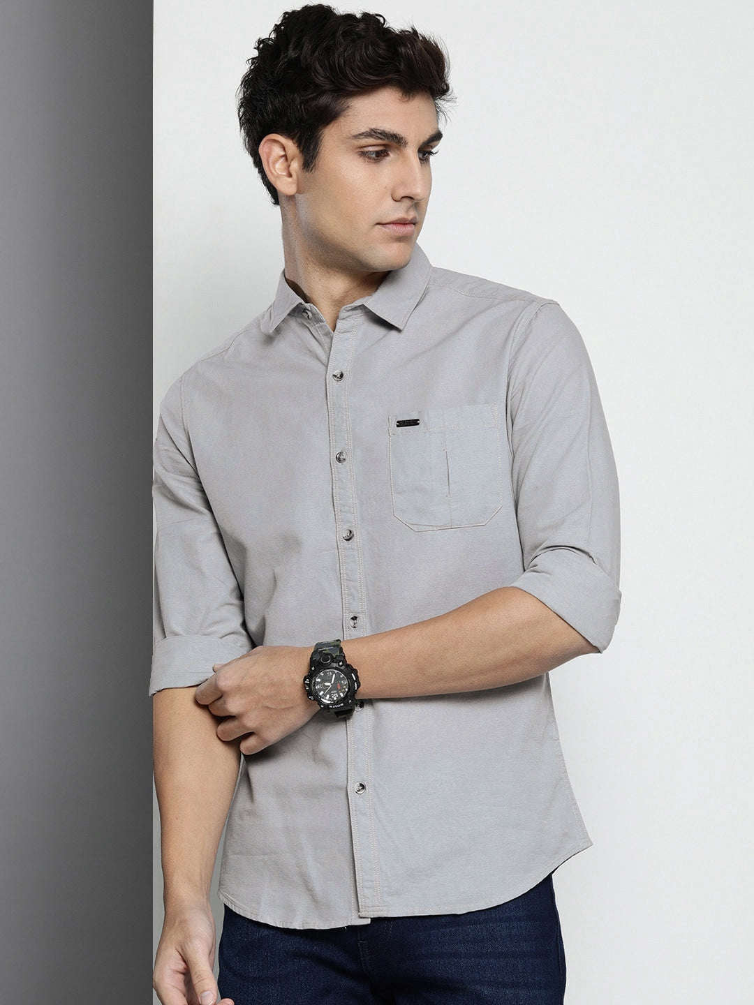 Shop Men Solid Shirt Online.