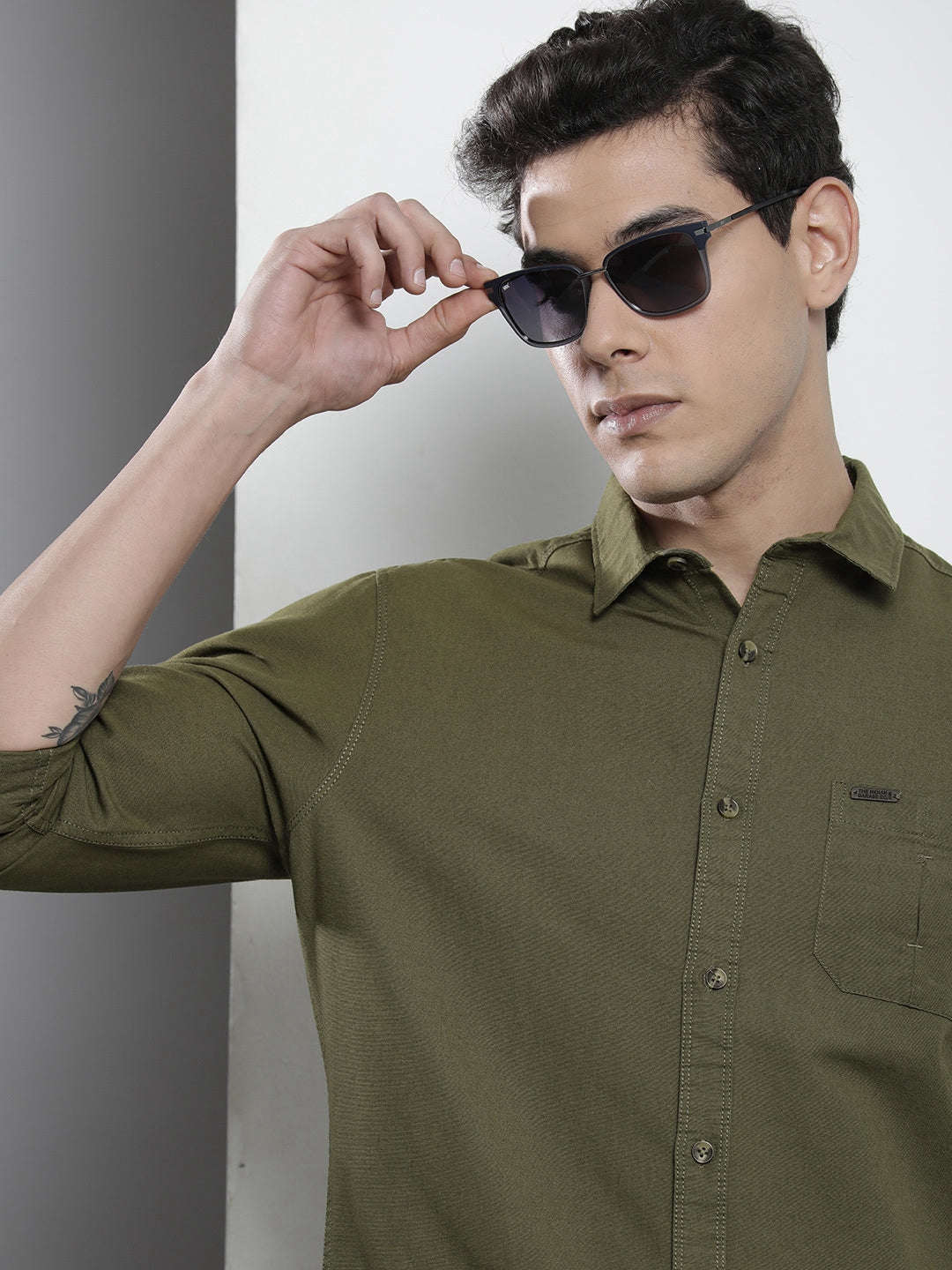 Shop Men Solid Shirt Online.