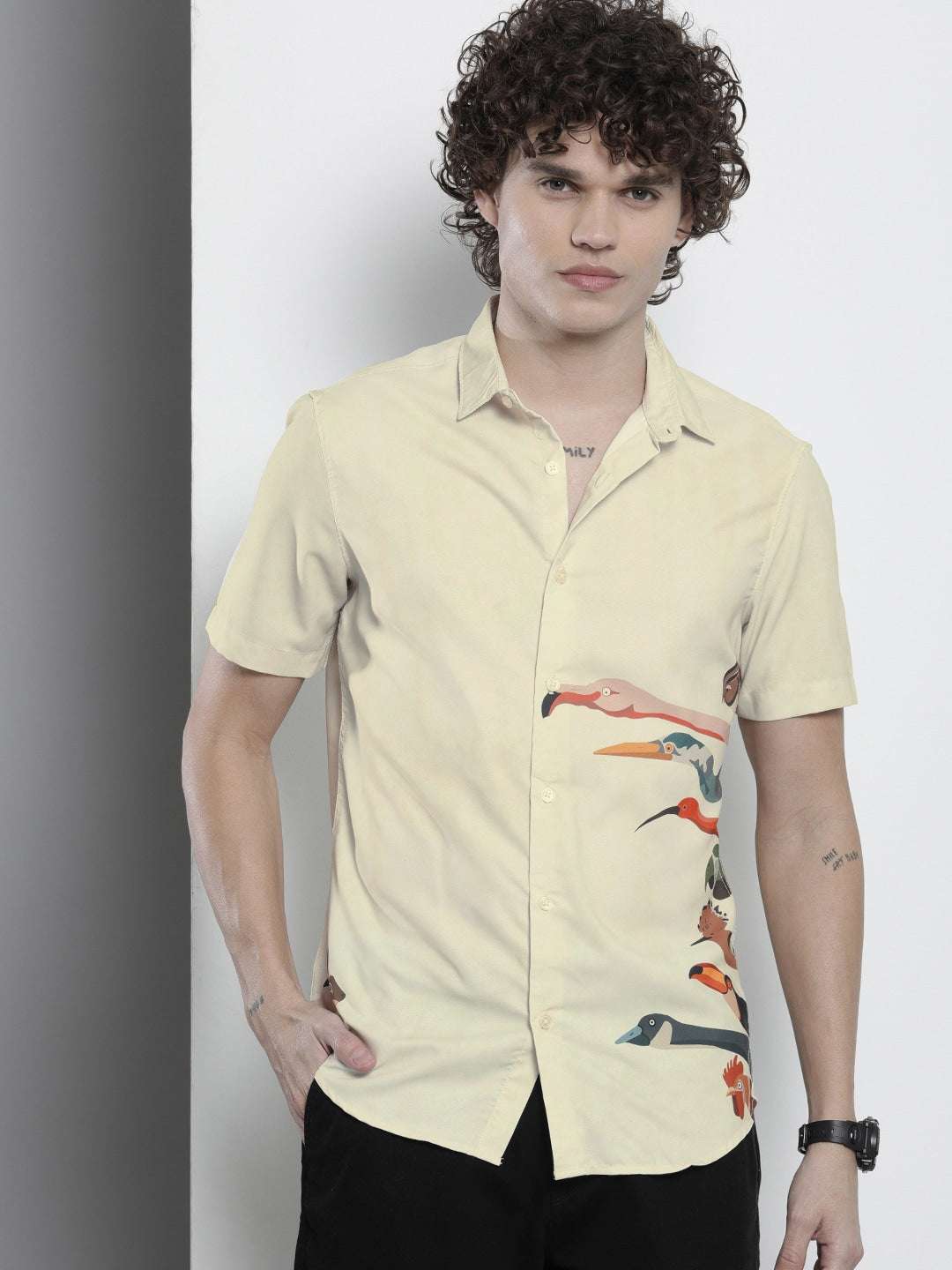 Shop Men Printed Shirt Online.