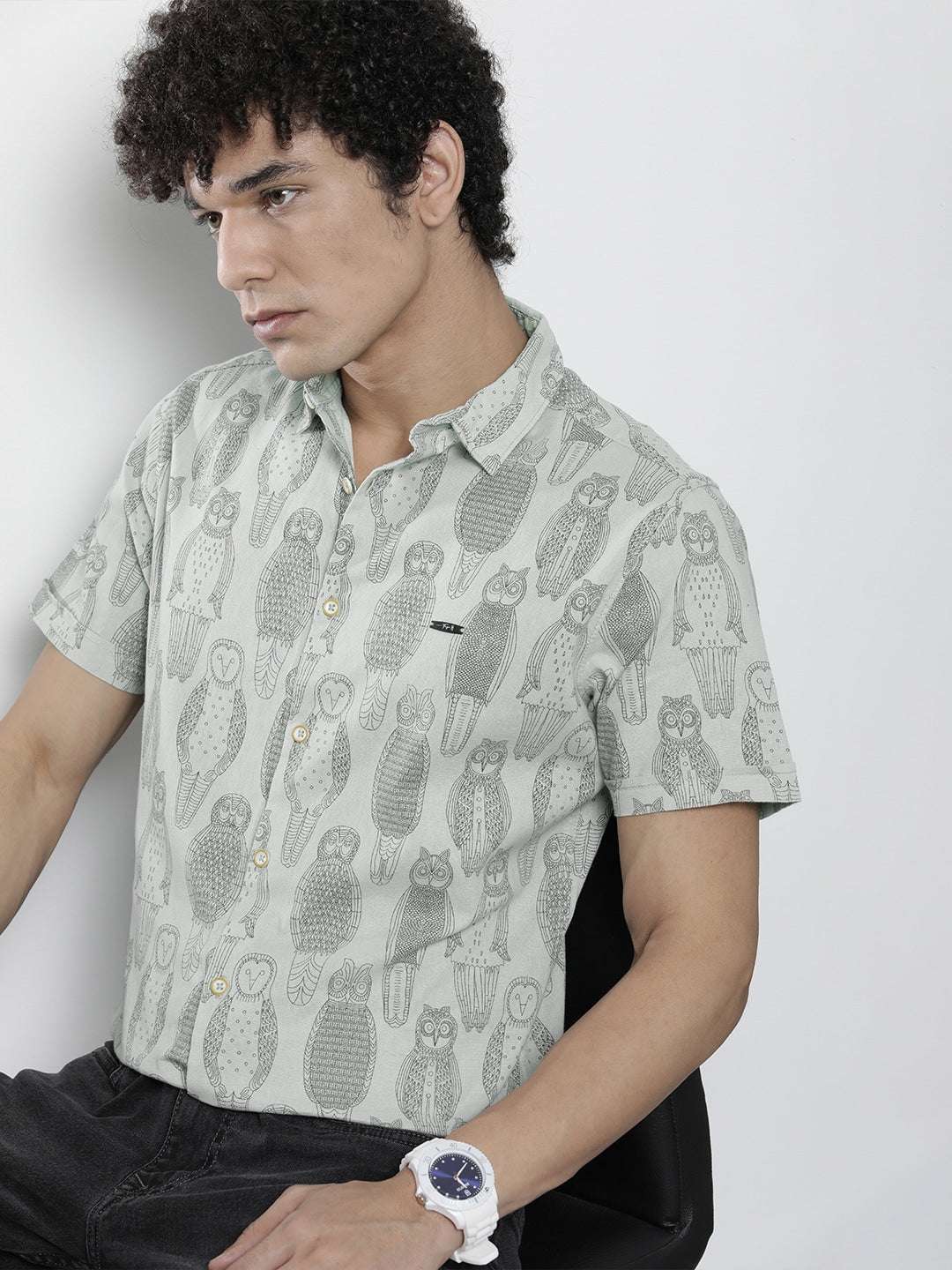 Shop Men Printed Shirt Online.