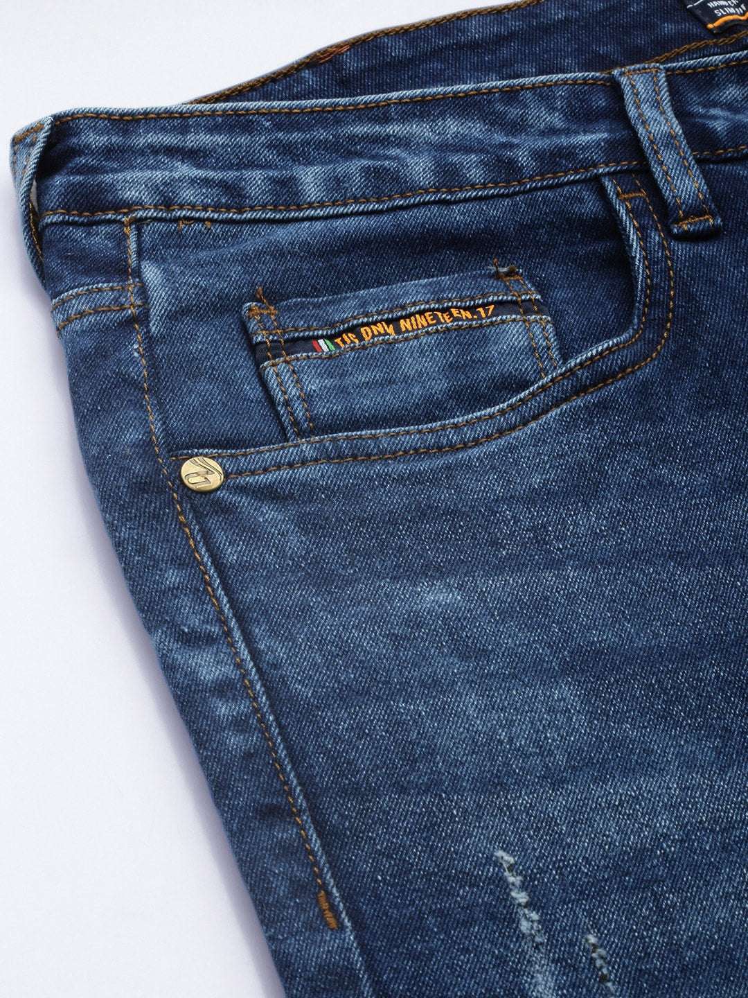 Shop Men Slim Straight Fit Jeans Online.