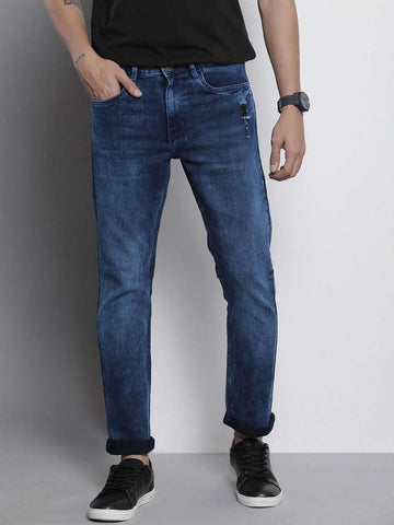 Shop Men Slim Straight Fit Jeans Online.