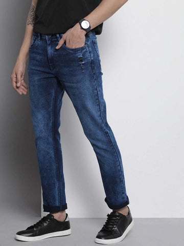 Shop Men Slim Straight Fit Jeans Online.