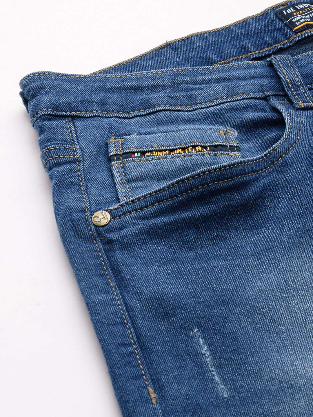 Shop Men Slim Straight Fit Jeans Online.